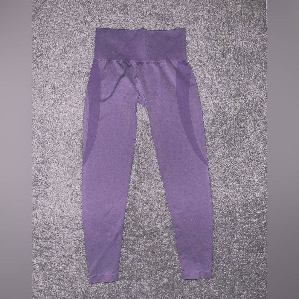 NVGTN Women's Contour Seamless High Waisted Leggings CD4 Lilac Extra Small
